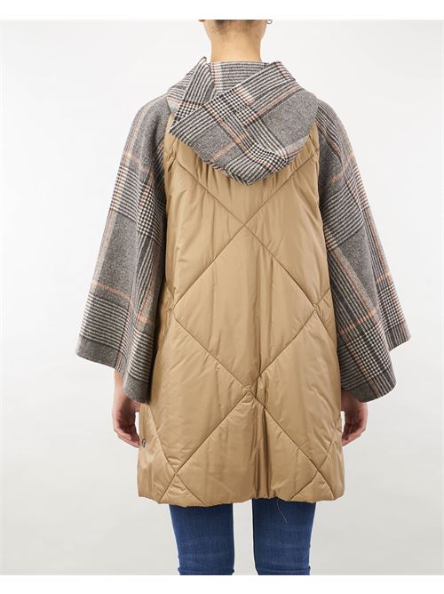 Check wool and water-repellent canvas coat Max Mara Weekend MAX MARA WEEKEND | Coat | AGITARE1